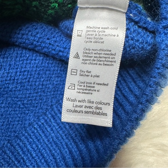 George Merry T-Rex Mas Sweater Blue Size 5T - Picture 9 of 16